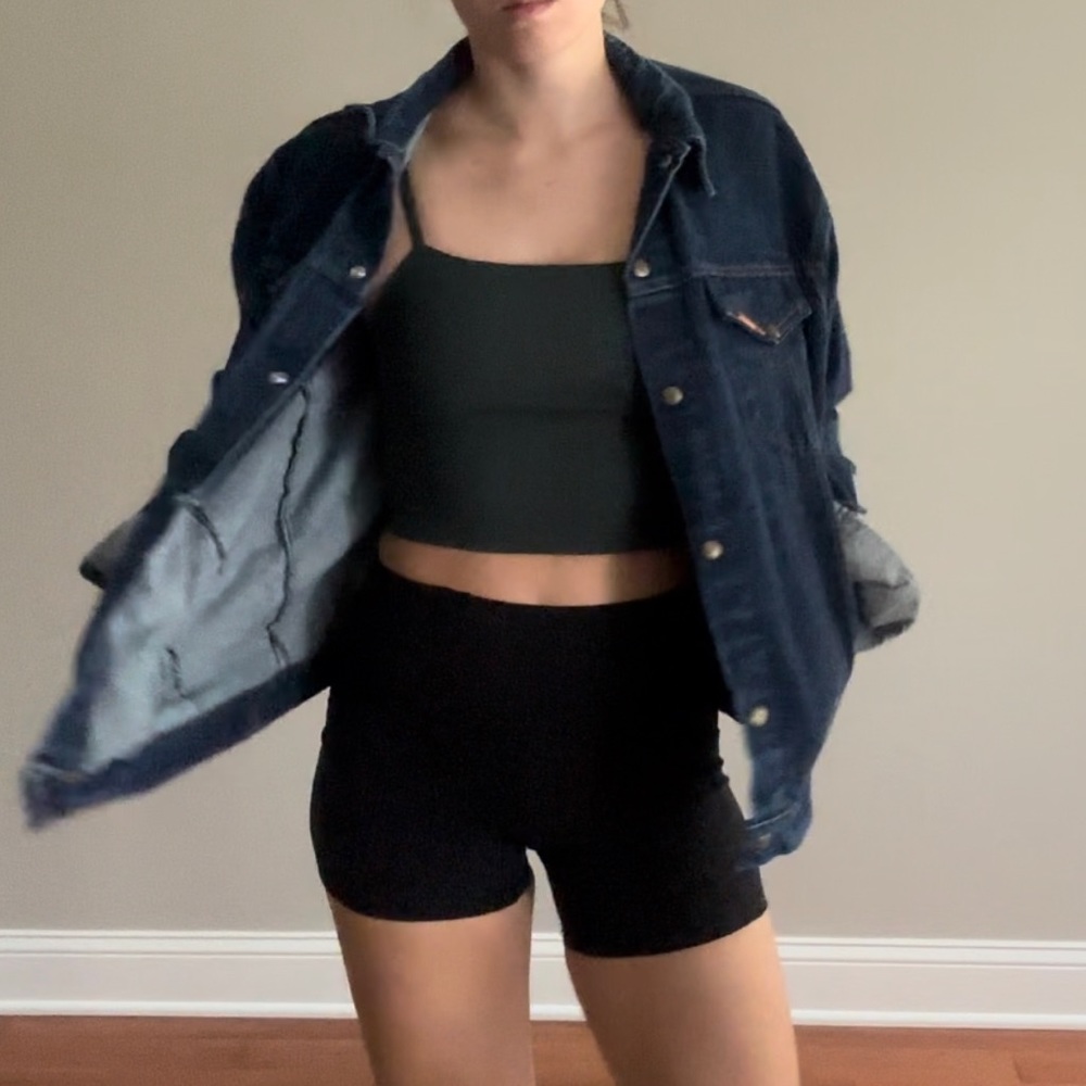 Dark denim jacket